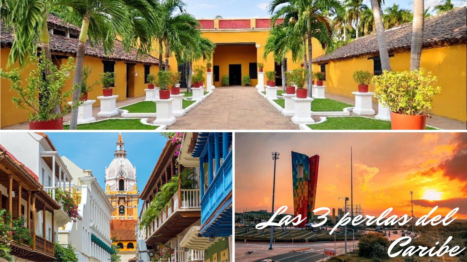 LAS TRES PERLAS DEL CARIBE