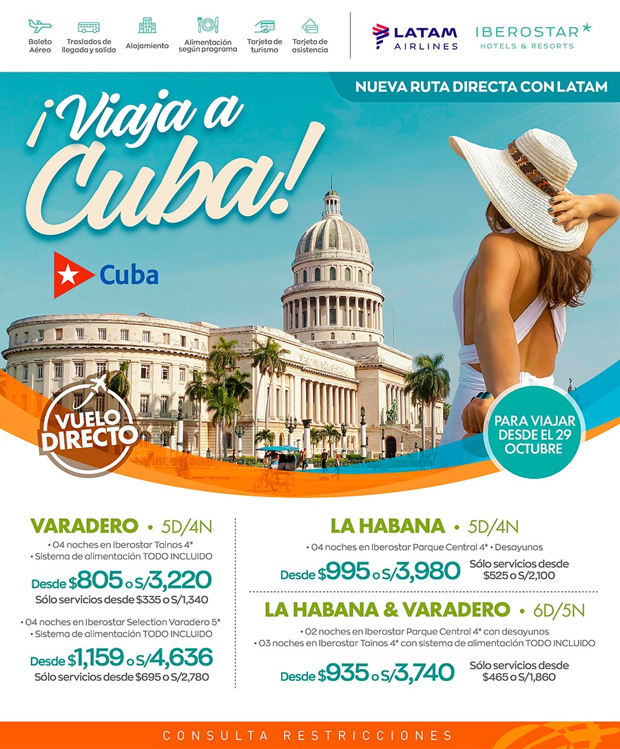 viaja a Cuba